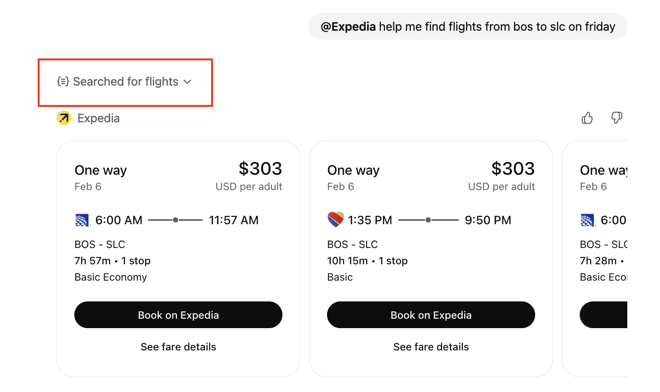 What are good invoking messages in ChatGPT apps?